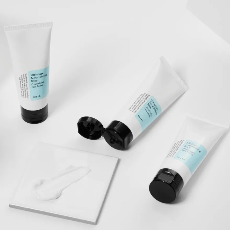 COSRX Ultimate Nourishing Rice Overnight Spa Mask-Yönaamio 60 ml