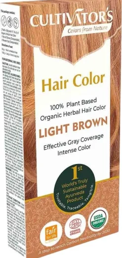 Cultivator's Hair Color Kasviväri Light Brown 100g