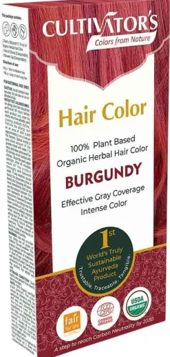 Cultivator's Hair Color Kasviväri Burgundy 100g