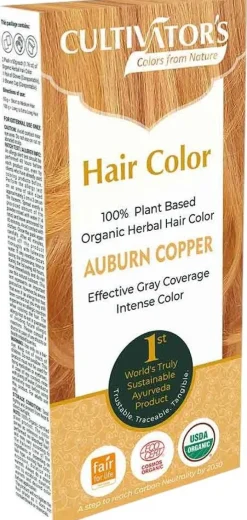 Cultivator's Hair Color Kasviväri Auburn Copper100g