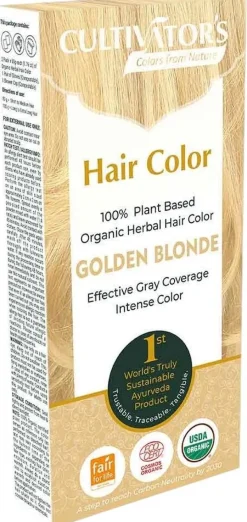 Cultivator's Hair Color Kasviväri Golden Blonde 100g