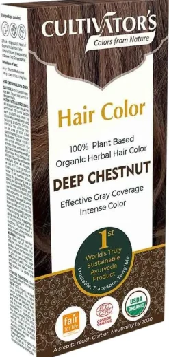 Cultivator's Hair Color Kasviväri Deep Chestnut 100g