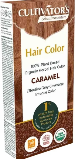 Cultivator's Hair Color Kasviväri Caramel 100g