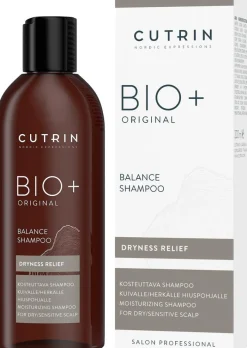 CUTRIN BIO+ Original Shampoo kuivalle hiuspohjalle 200 ml