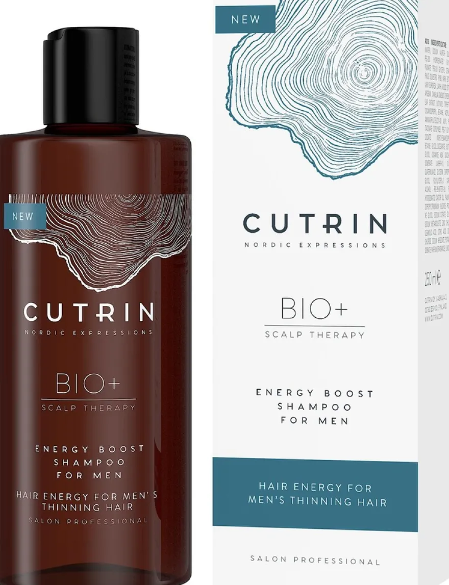 CUTRIN BIO+ Shampoo hiustenlähtöön miehille 250ml