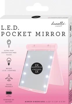 Danielle Led Taskupeili Pinkki 1 kpl