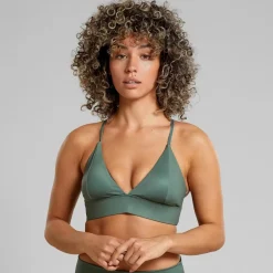 Dedicated Alva Leaf Green bikiniyläosa