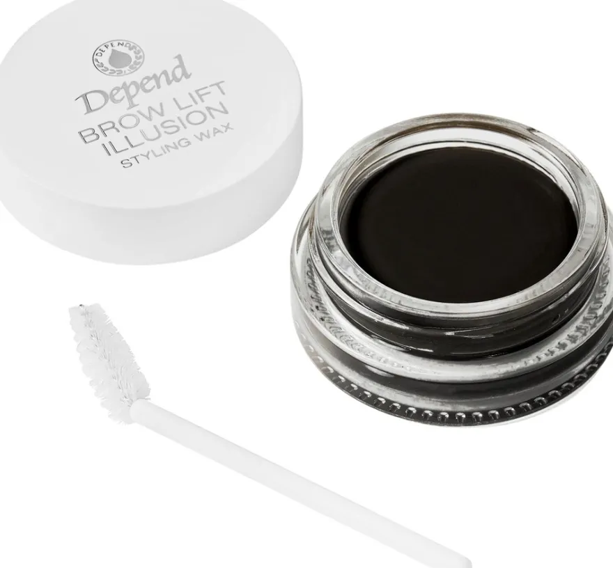Depend Perfect Eye Brow Lift Illusion Coloured Styling Wax Dark Brown 5g nr 4975