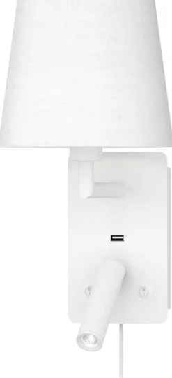 Design by Grönlund Denver USB seinävalaisin