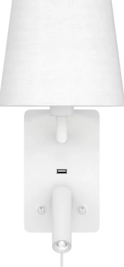 Design by Grönlund Denver USB seinävalaisin