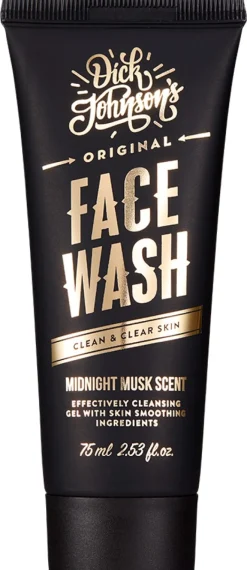 Dick Johnson Face Wash Midnight Musk kasvojen puhdistusgeeli 75 ml