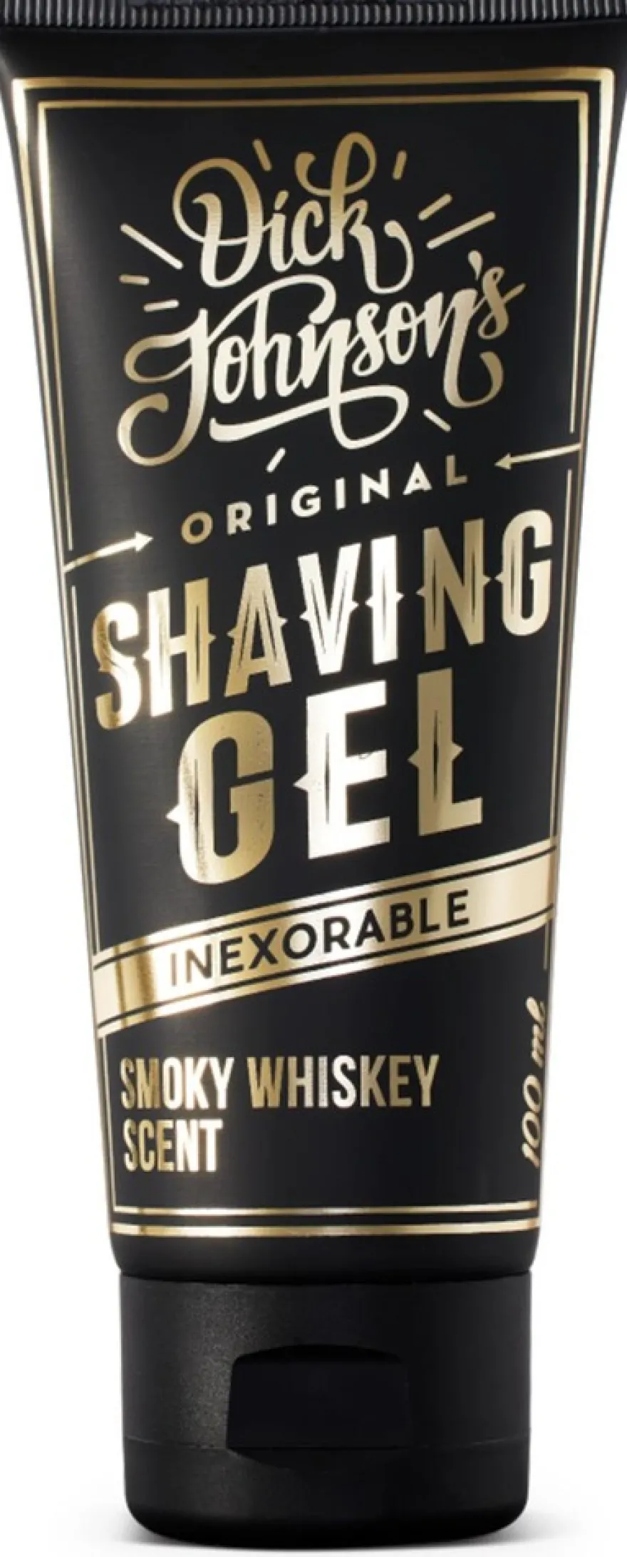 Dick Johnson Inexorable Shaving Gel Smoky Whiskey parranajogeeli 100 ml