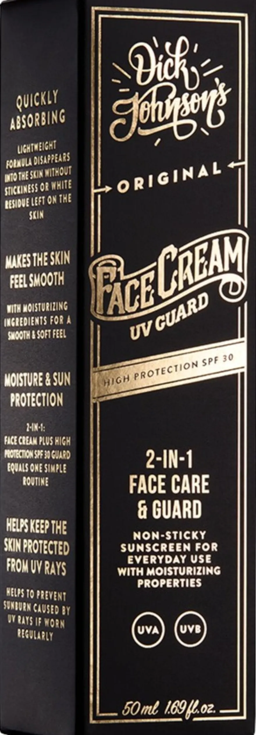 Dick Johnson UV Guard SPF 30 kasvovoide