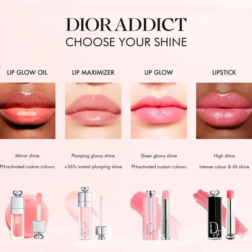 DIOR Addict Refill Shine Lipstick huulipunan täyttöpakkaus 3,2 g