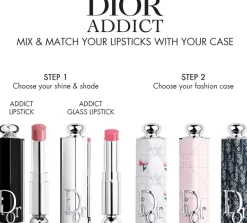 DIOR Dior Addict Glass Lipstick Ultra-Shine and Hydrating Lip Gloss Stick huulipuna 3 g