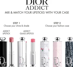 DIOR Dior Addict Glass Lipstick Ultra-Shine and Hydrating Lip Gloss Stick huulipuna 3 g
