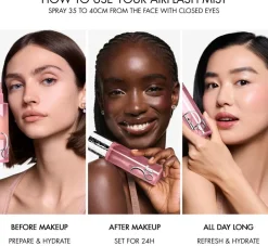 DIOR Dior Backstage Airflash Mist Makeup Setting Spray - 24h Hold and Hydration meikinkiinnityssuihke 100 ml