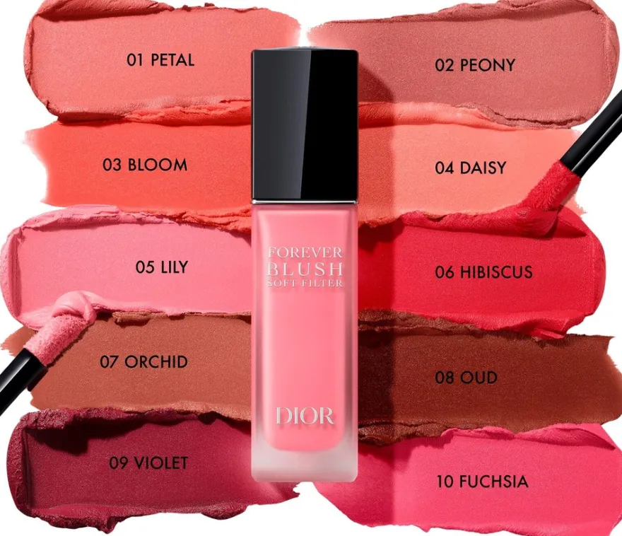 DIOR Dior Forever Blush Soft Filter Whipped Liquid Blush - Radiant Matte Finish poskipuna 11 ml