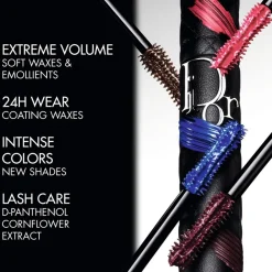 DIOR Diorshow Overvolume Extreme Volume Mascara – 24-Hour Wear – Lash-by-Lash Definition ripsiväri 8.5 g