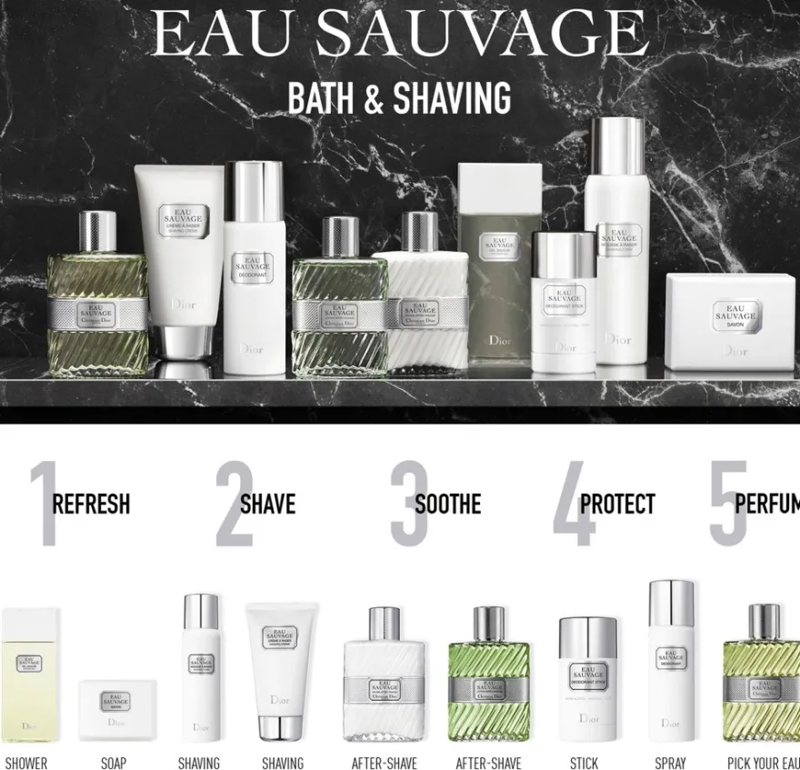DIOR Eau Sauvage After Shave Bottle 100 ml