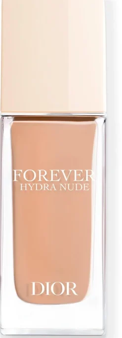 DIOR Forever Hydra Nude 24-Hour Natural Perfection and 48-Hour Hydration Foundation meikkivoide 30 ml