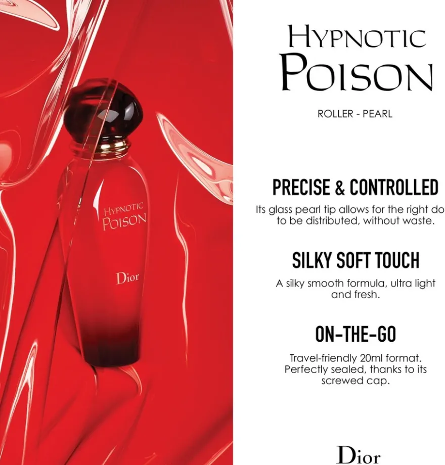 DIOR Hypnotic Poison Roller-Pearl EdT tuoksu 20 ml