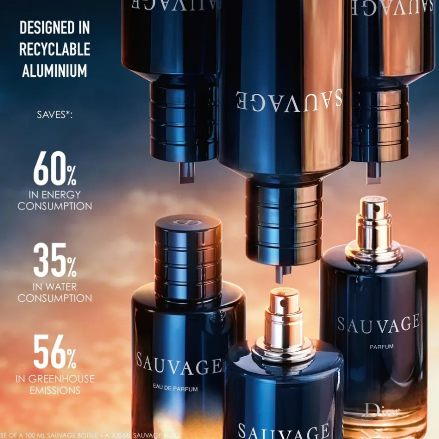 DIOR Sauvage EdT Refill täyttöpullo 300 ml