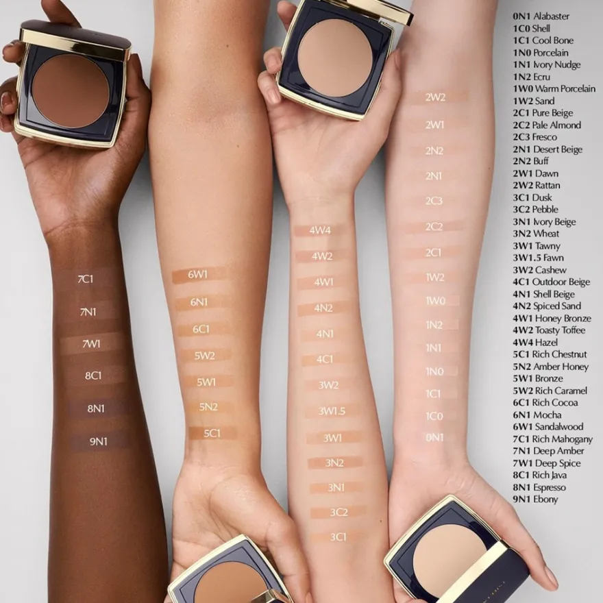Double Wear Stay-In-Place Matte Powder Foundation meikkipuuteri 11 g