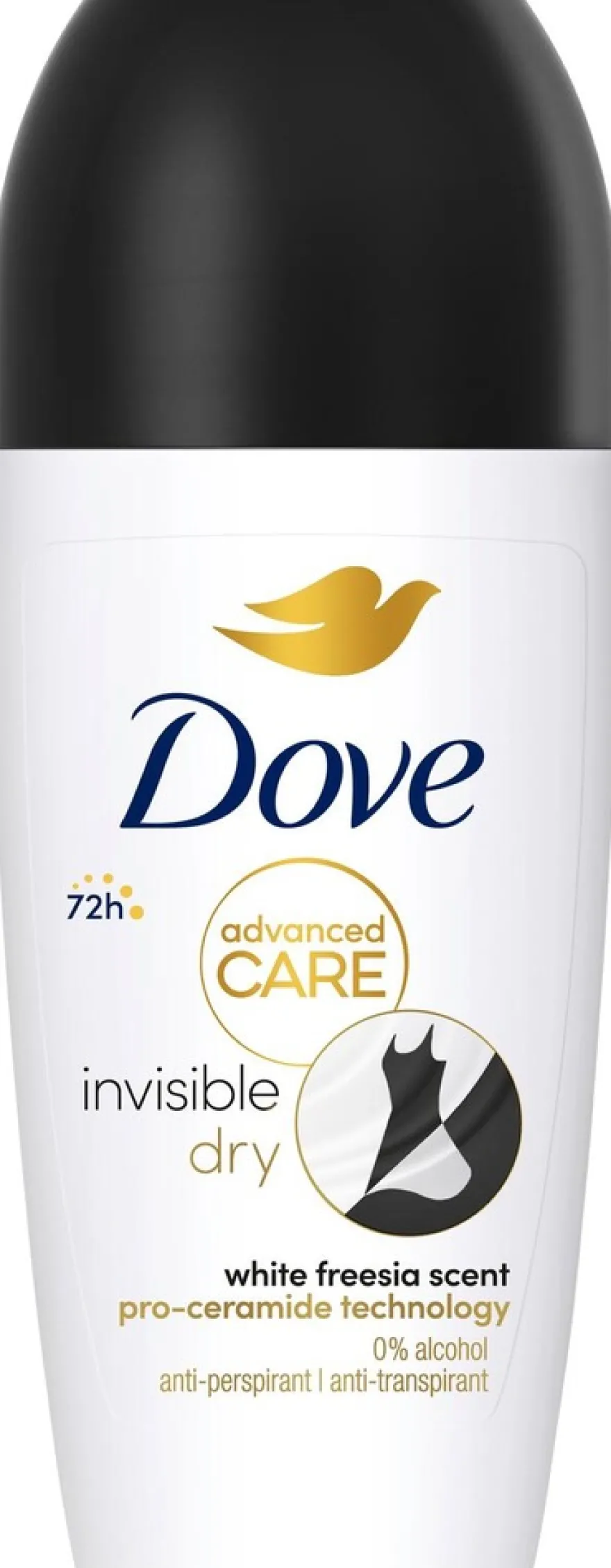 Dove 72h Advanced Care Invisible Dry Antiperspirantti Deodorantti Roll-on mukana kosteusvoide 50 ml