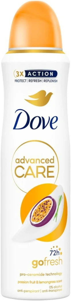 Dove 72h Advanced Care Passion Fruit antiperspirantti deodorantti spray 150 ml