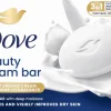 Dove Original Palasaippua sisältää 1/4 kosteusvoidetta 1 kpl