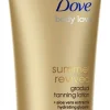 Dove Summer Revived Light to Medium Itseruskettava rusketus vaaleasta keskitummaan 200 ml