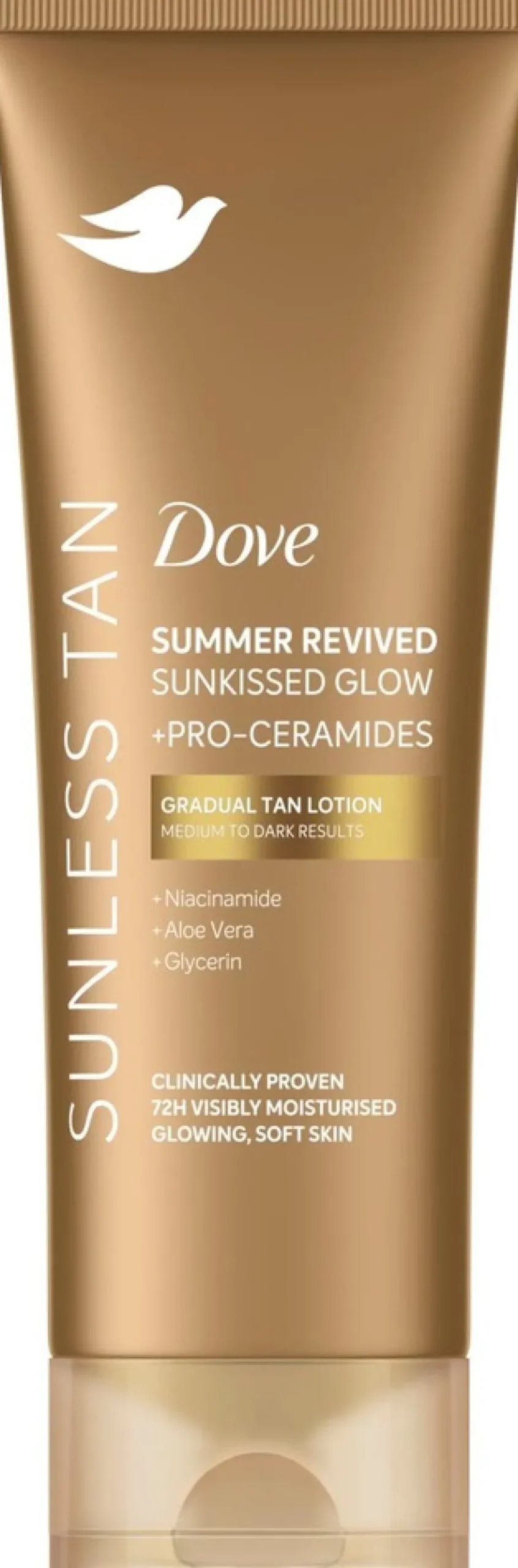 Dove Summer Revived Medium to Dark itseruskettava kosteusvoide 200 ml