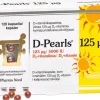 D-Pearls® 125 mcg D-vitamiini ravintolisä 120 kaps.