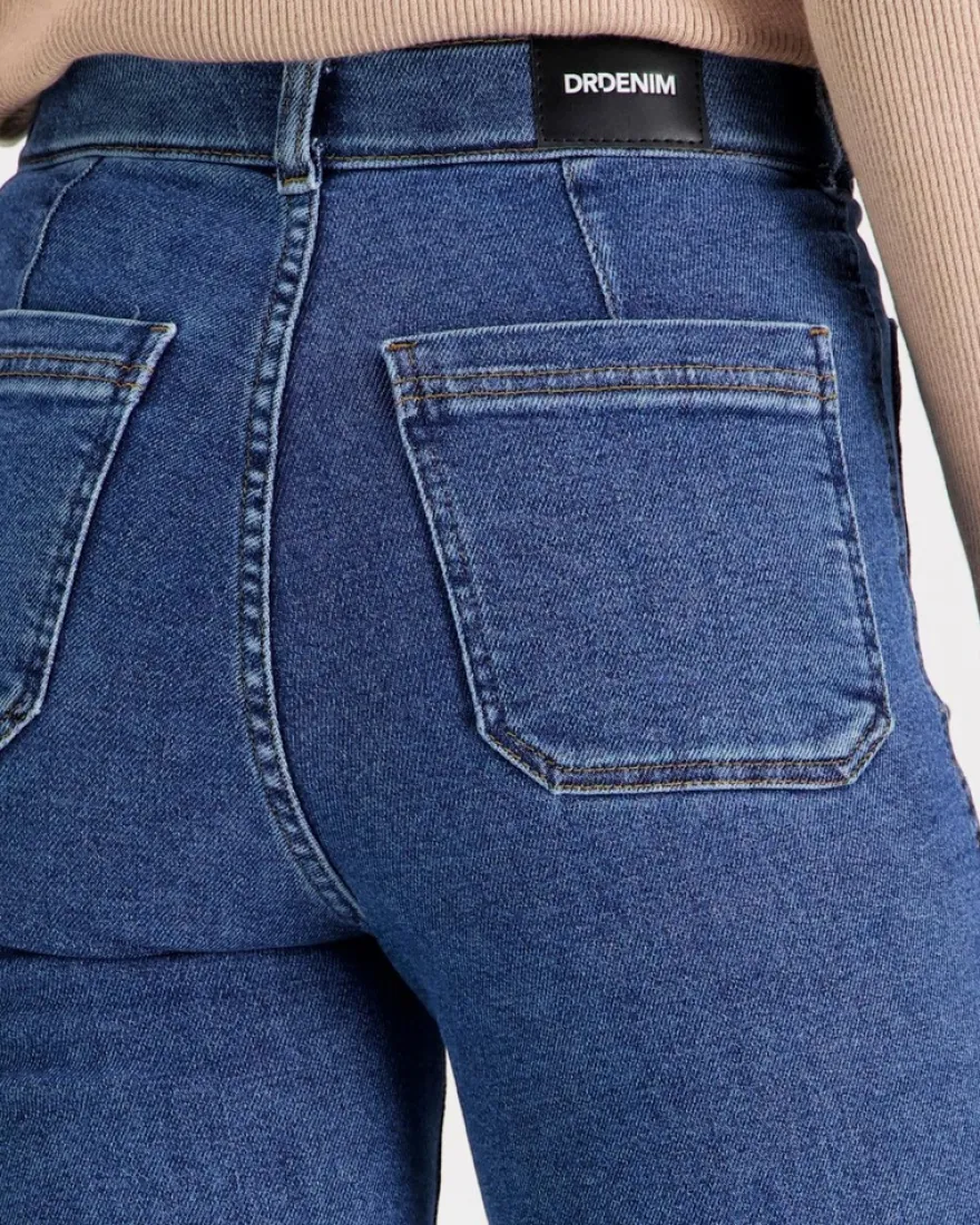 Dr.Denim Moxy Straight Patch Pocket farkut