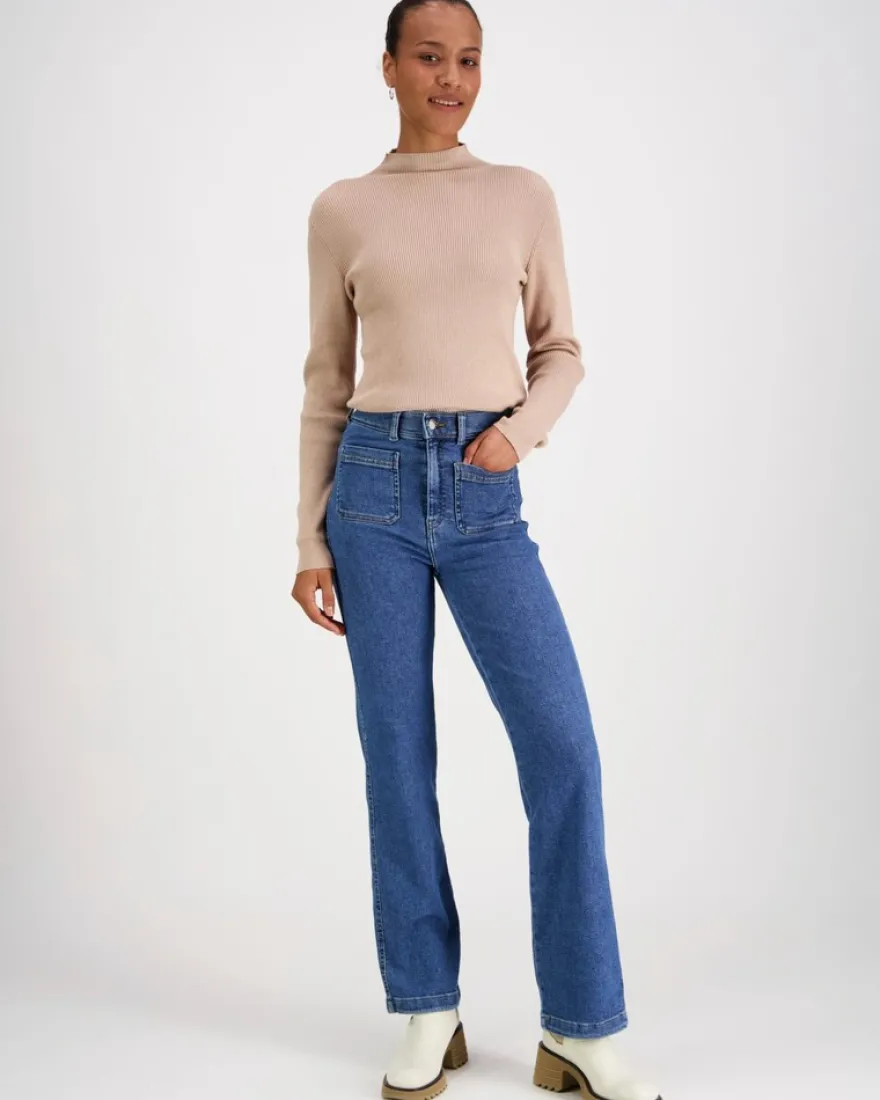Dr.Denim Moxy Straight Patch Pocket farkut