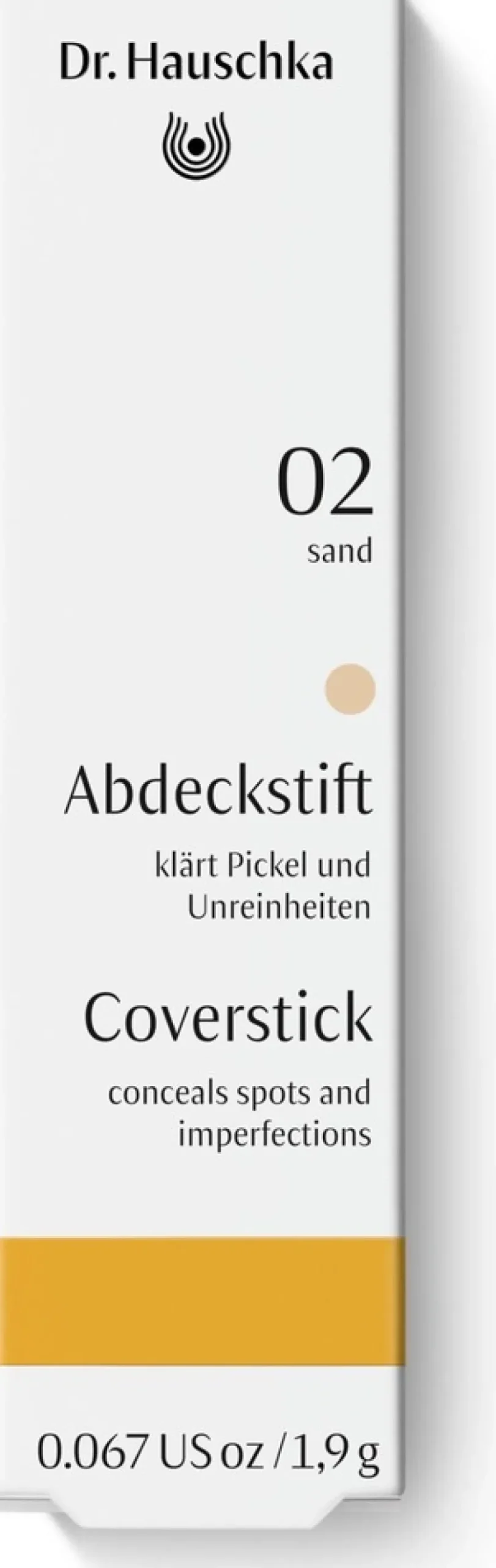 Dr. Hauschka Coverstick peitepuikko 02 Sand 1,9g