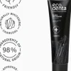 Ecodenta Black Whitening valkaiseva hiilihammastahna, 100ml