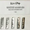 Eco & Pop terät kasvohöylään, 5 kpl