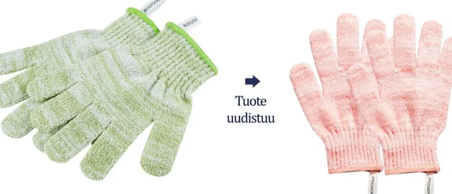 Ecotools Bath & Shower Gloves -kuorintakäsineet