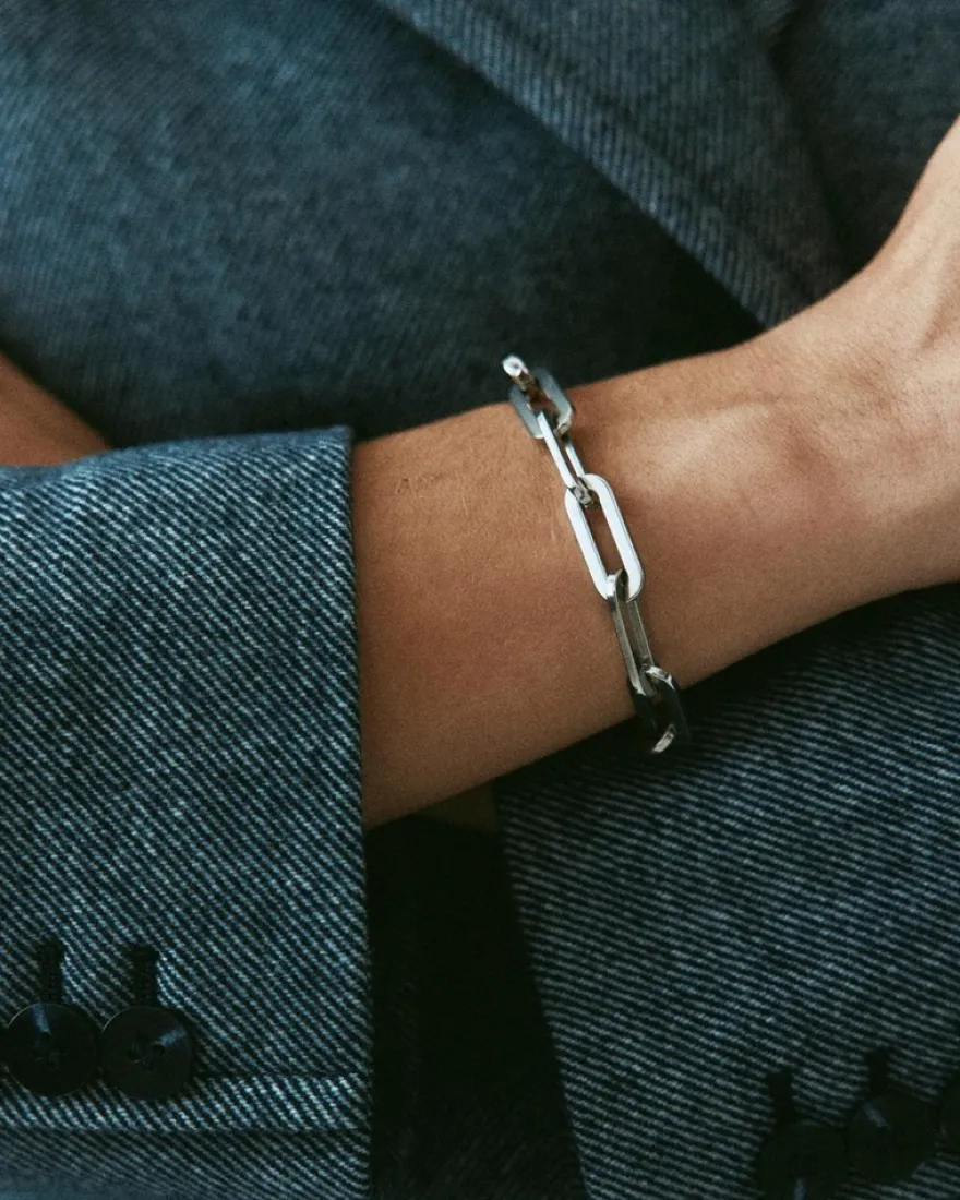 Edblad Ivy maxi bracelet steel rannerketju