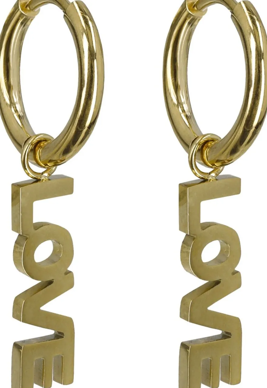 Edblad Love hoops gold korvarenkaat