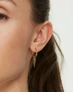 Edblad Peak Hoops gold korvakorut