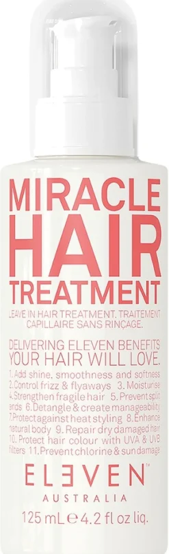 ELEVEN Australia Miracle Hair Treatment jätettävä hoitoaine 125 ml
