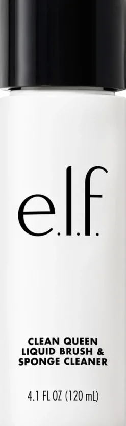 e.l.f. Brush & Sponge Cleaner Clean Queen Liquid sivellinpuhdistusaine 120 ml