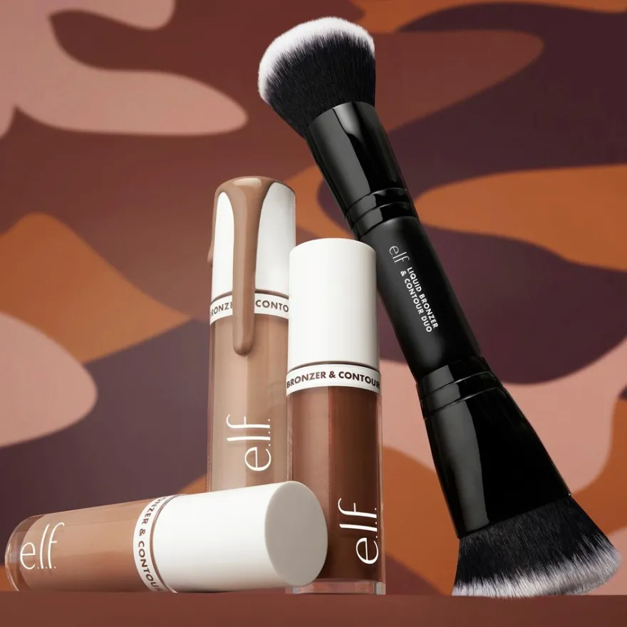 e.l.f. Camo Liquid Bronzer & Contour nestemäinen aurinkopuuteri 4 ml