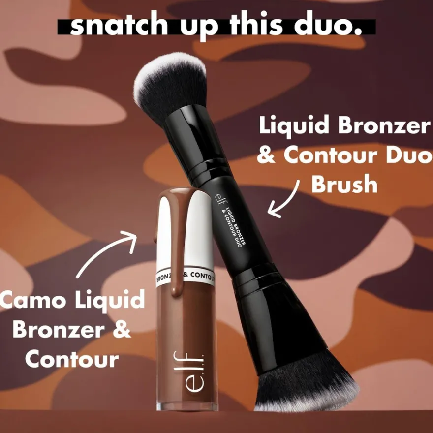 e.l.f. Camo Liquid Bronzer & Contour nestemäinen aurinkopuuteri 4 ml