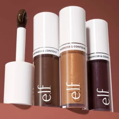 e.l.f. Camo Liquid Bronzer & Contour nestemäinen aurinkopuuteri 4 ml