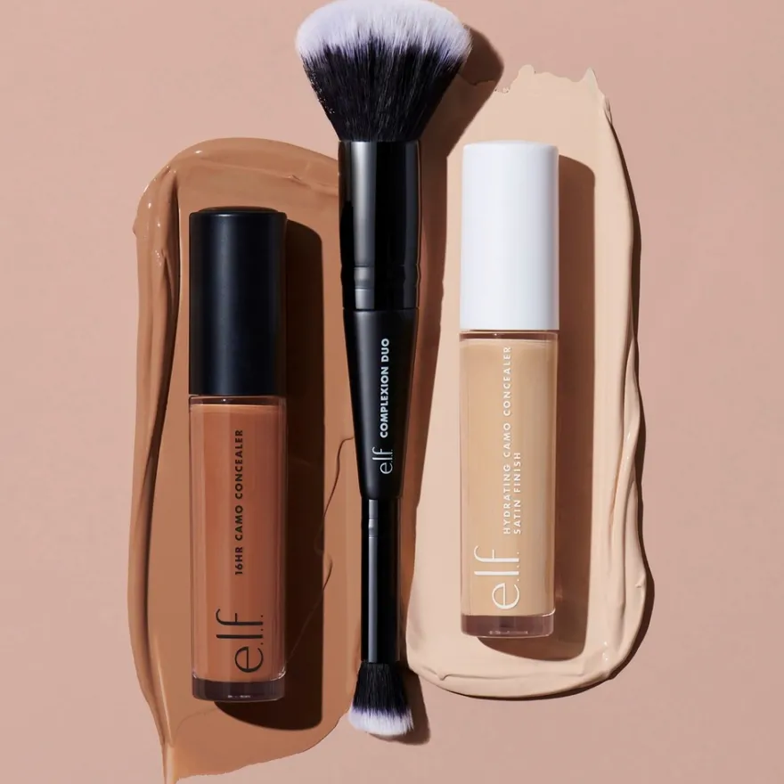 e.l.f. cosmetics Complexion Duo Brush meikkisivellin