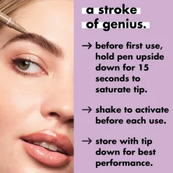 e.l.f. cosmetics Holy Strokes Micro-Fine Brow Pen kulmakynä 0,05 g